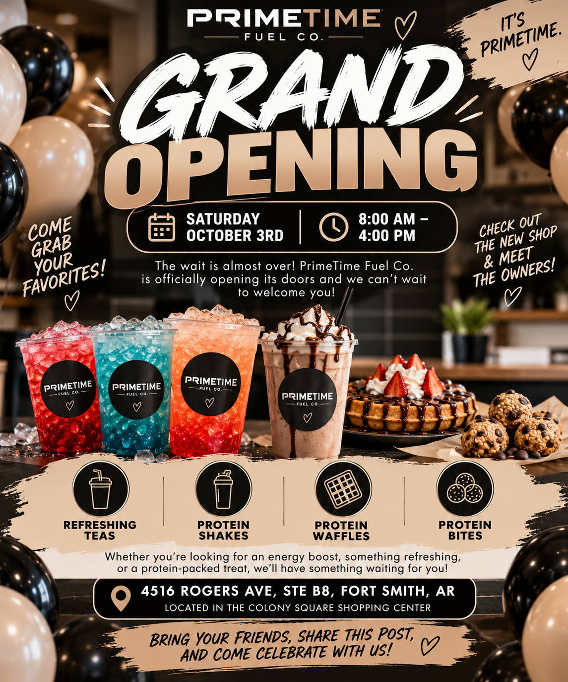 PrimeTime Fuel Co. grand opening